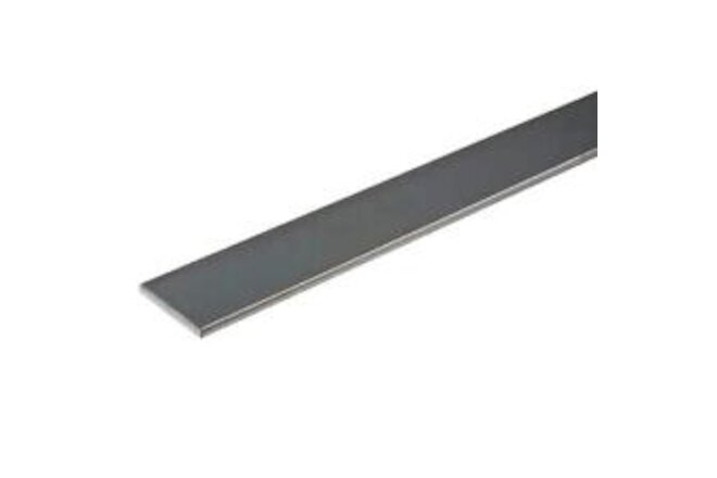 Everbilt Plain Steel Flat Bar 1 in x 36 in with 1/8 in Thick Indoor Outdoor