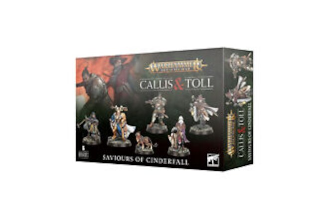 Saviours of Cinderfall Callis & Toll AOS Warhammer Sealed