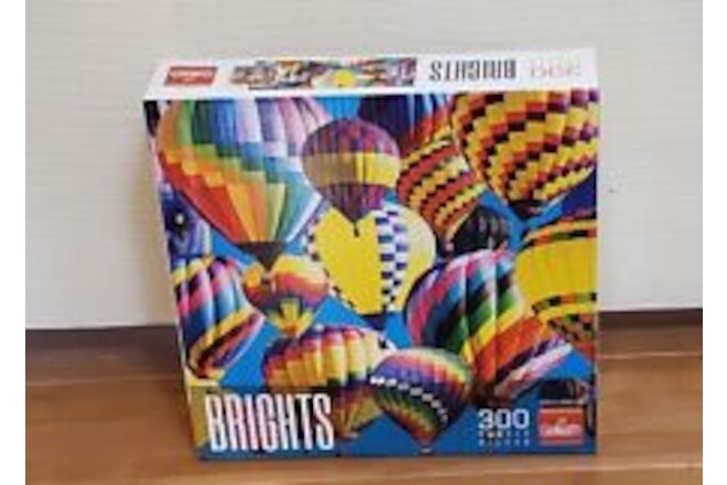 300 Piece Brights Puzzle: Hot Air Balloons Puzzle Ages 6 & Up