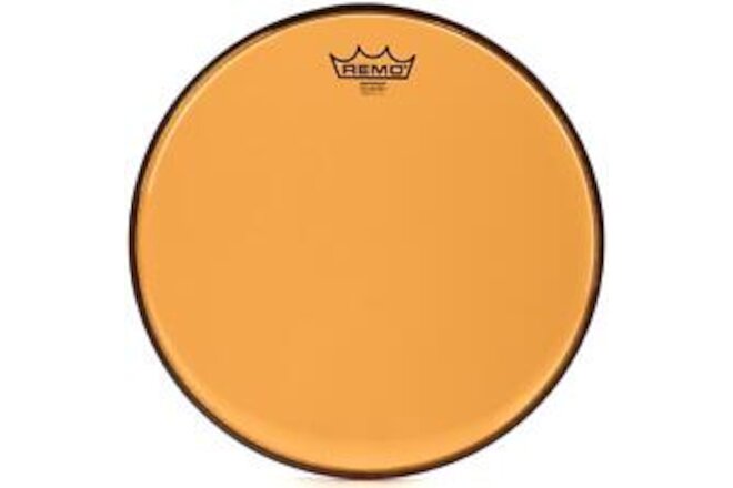 Remo Emperor Colortone Orange Drumhead - 13 inch (2-pack) Bundle