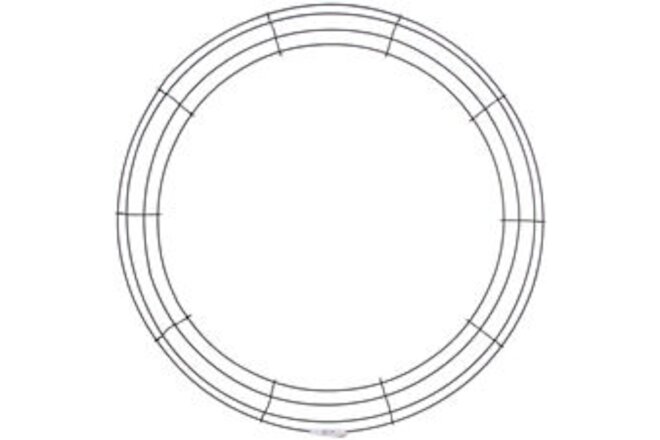 10 Pack Panacea Wire Wreath Frame 20"36007