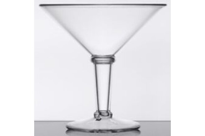 GET SW-1419-1-SAN-CL 48 oz. SAN Plastic Super Martini Glass 3/Case