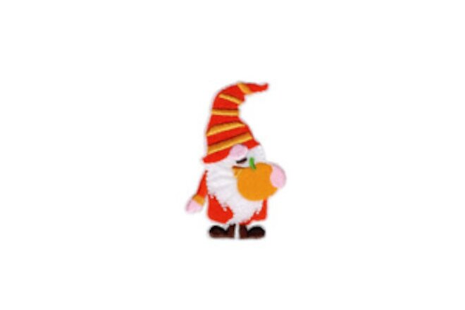 Thanksgiving fall gnome embroidered iron on sew on applique patch