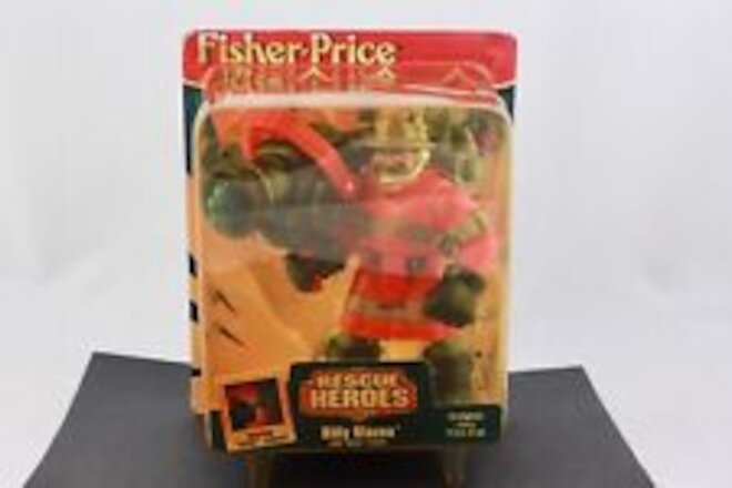 RESCUE HEROES BILLY BLAZES CANNON FISHER ACTION FIGURE - NEW