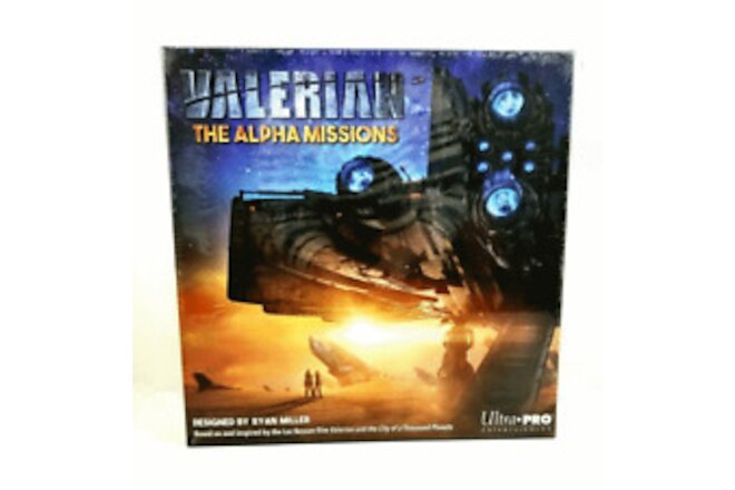 Valerian The Alpha Missions Strategy Board Game Tile-Based Exploration NEW