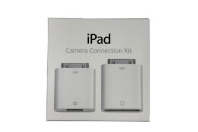 Apple iPad Camera Connection Kit 2010 NIB NOS Never Opened Adapters See Images