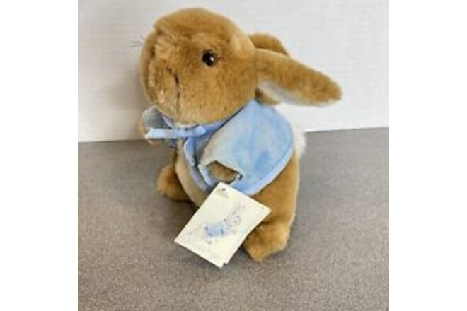 Vintage Peter Rabbit Eden 7”  Bunny Beatrix Potter Plush Stuffed Animal Easter