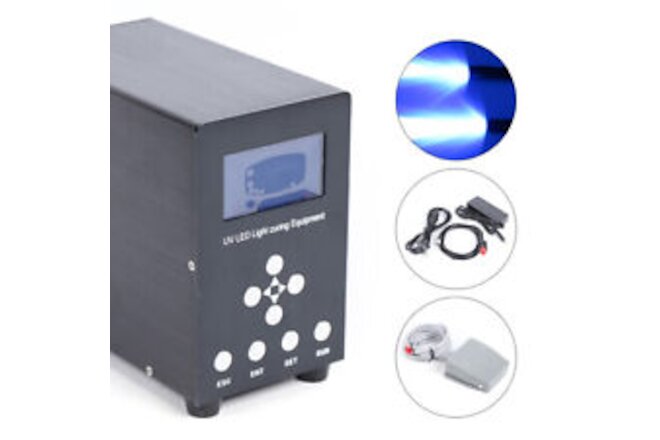 1X Head 365mm UV Spot Light Source Curing Equipment UV LED Irradiation Machine