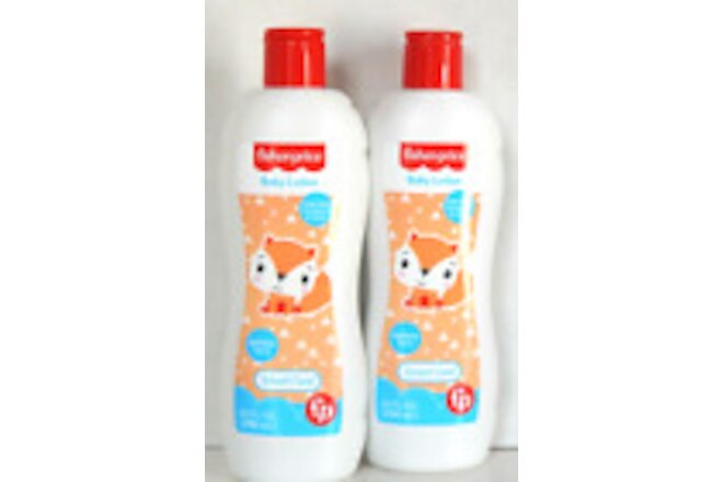 New 2 Pack Fisher Price Smart Care Baby Lotion 10 fl oz No Parabens/Dyes