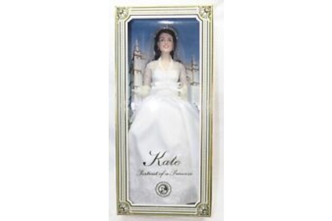 MIB Franklin Mint Kate Middleton~ Portrait of a Princess Royal Wedding Doll NRFB