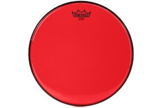 Remo Emperor Colortone Red Drumhead - 13 inch (5-pack) Bundle