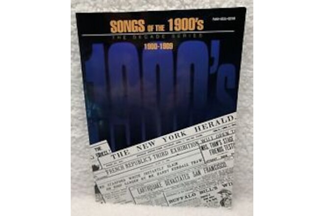 Songs Of The 1900's The Decade Series Hal Leonard Piano/Vocal/Guitar 57 Songs