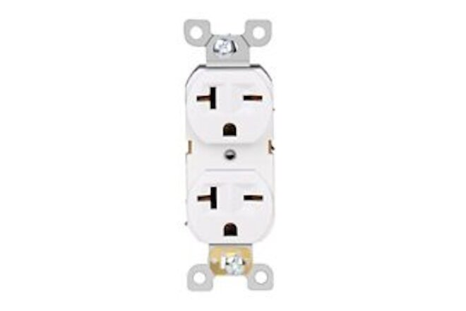 Duplex Electrical Receptacle Outlets, 20Amp 250V Wall Outlet Straight Blade R...