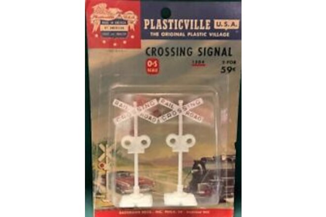 Plasticville 1304 O And S Scale Bachmann Crossing Signal (Pack of 2)