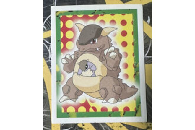 Kangaskhan Pokemon Merlin 1999 Sticker Collection Series 1 #115 Nintendo