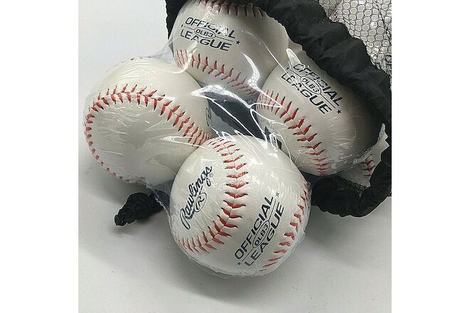 Rawlings Official League Recreational Use Baseballs, Bag of 12, OLB3BAG12