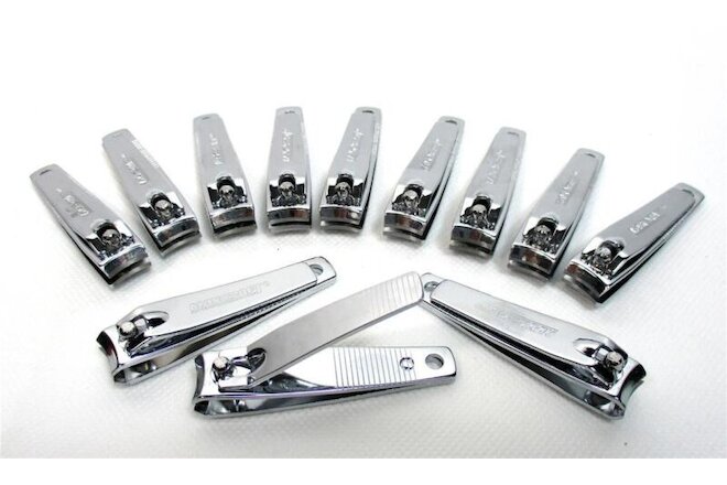 Lot of 12 Maxcraft Deluxe Fingernail Nail Clippers Cutter Trimmer Manicure A-7