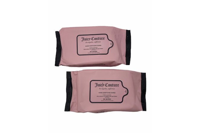 Juicy Couture Los Angeles California Hand wipes bundle (2)
