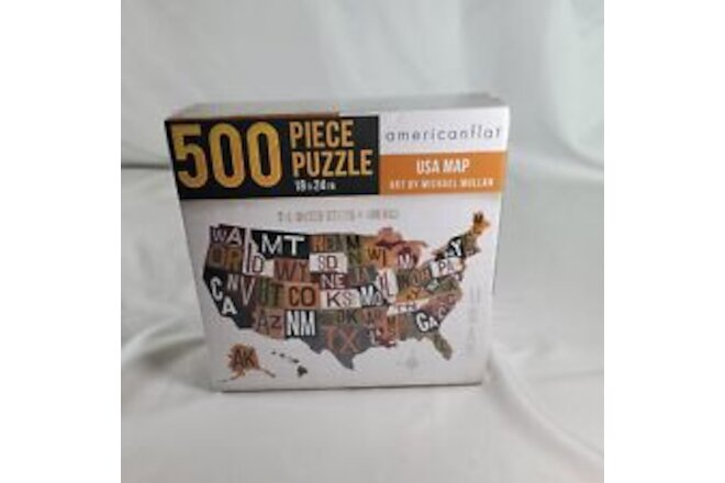 Americanflat 18x24 Jigsaw Puzzle, 500 Pieces by Wild Apple