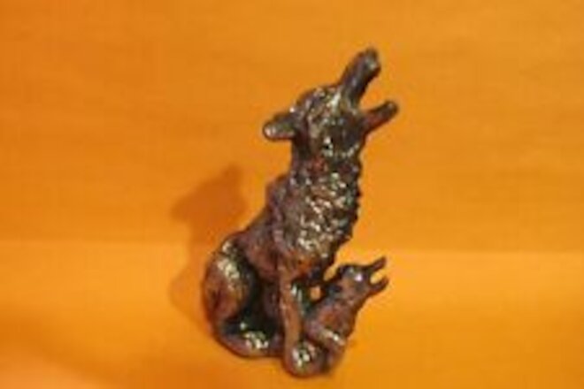 Pewter  Coyote Figurine