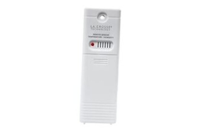 Wireless Outdoor Temperature & Humidity - Wall Mounted, Accurate, Sensor White