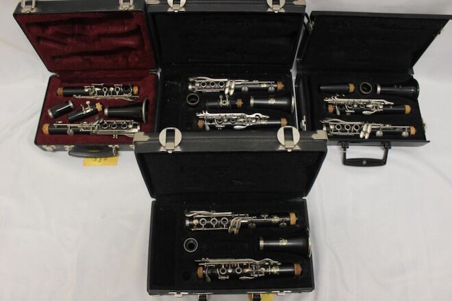 4 Clarinet for repair or parts.