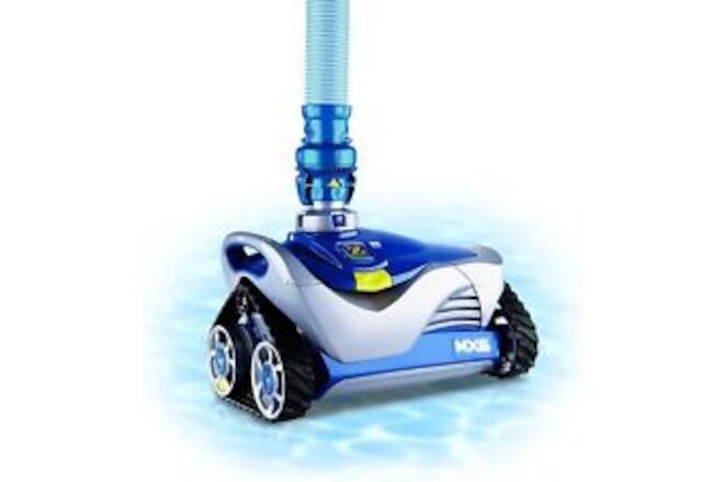 MX6 Automatic Suction-Side Pool Cleaner Vacuum for In-ground Pools , Blue / Gray