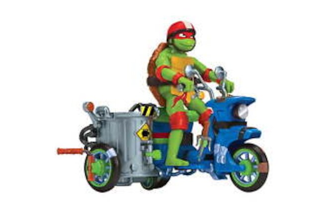 Ninja Turtles: Mutant Mayhem Battle Cycle with Exclusive Raphael Figure by