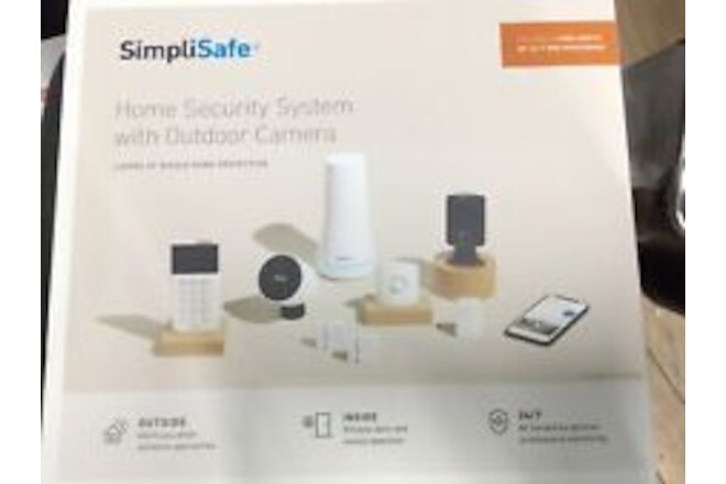 SimpliSafe WSK231 Outdoor Camera Complete System **NEW**