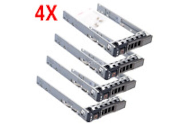 4X For Dell 2.5" Hard Drive Tray Caddy 8FKXC for T420 T430 T620 R430 R820 R630