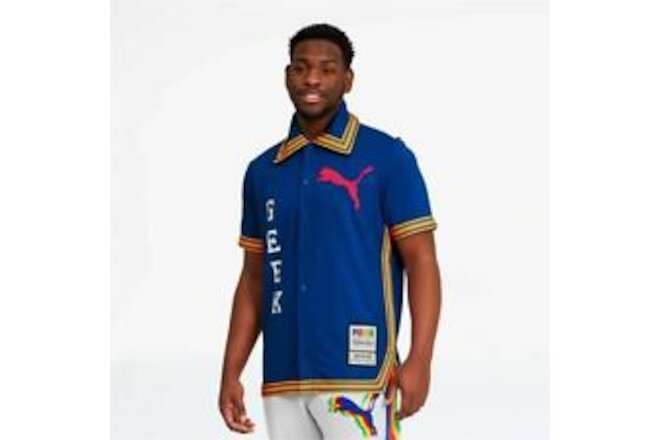 Puma XL Fashion Geek All Star Game Warm-Up Shirt Athletic Street-Wear Basketball