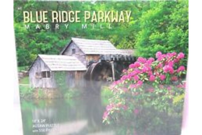 J. Scott Grahman, 550 Piece 18" X 24", "Blue Ridge Parkway" Puzzle.