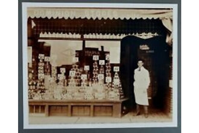 General Store Dominion City Shopkeeper Photo Reprint 1910s Supermarket
