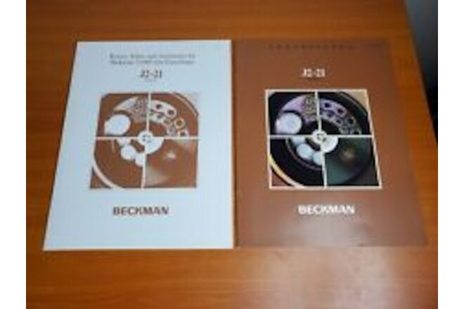 Beckman J2-21 Series Rotor Brochure & Centrifuge Brochure