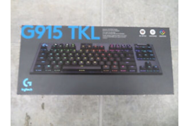 Logitech G915 TKL Lightspeed Mechanical Gaming Keyboard - Black Sealed