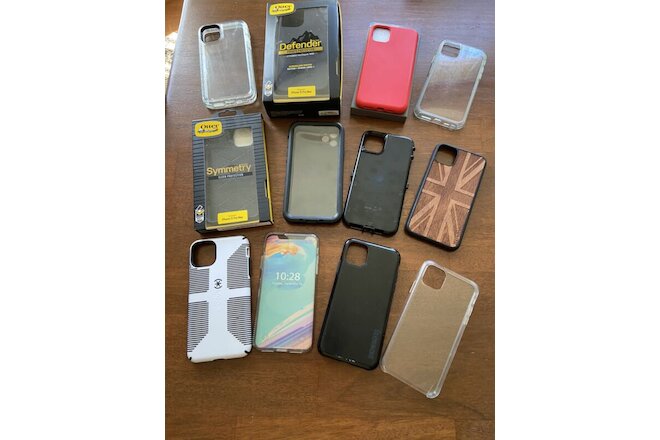Lot of 12 Iphone Cases for 11