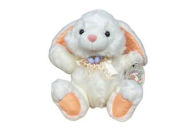 Vintage 80's Fairview K-Mart Easter Springtime Bunny Rabbit Plush Stuffed Animal