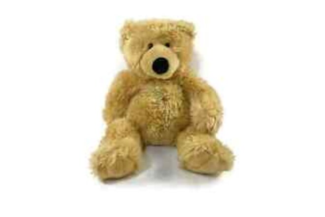 Collectors Choice Teddy Bear Plush Light Brown With Medalion Soft Fur 19" New