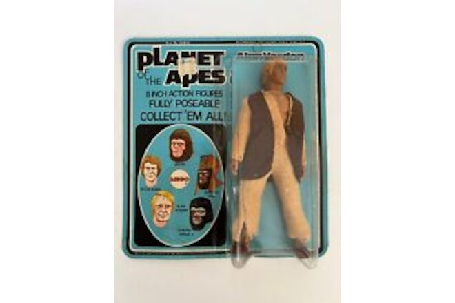 Vintage 1975 Mego Planet of the Apes "ALAN VERDON" Figure Sealed/Unpunched MOC