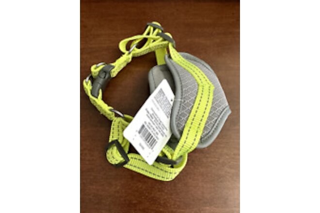 Boots & Barkley Reflective Dog Leash Control Handle & Comfort Grip - M/L Green