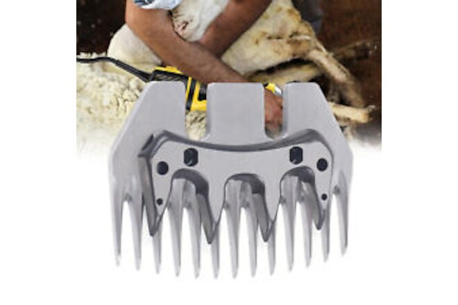 13T High Strength Stainless Steel Straight Blade For Goat Shearing Sheep Clipper