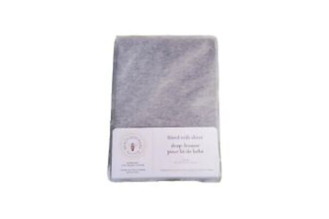 Burt's Bees Baby Fitted Crib Sheet Jersey 100% Organic Cotton Super Soft 28"x52"