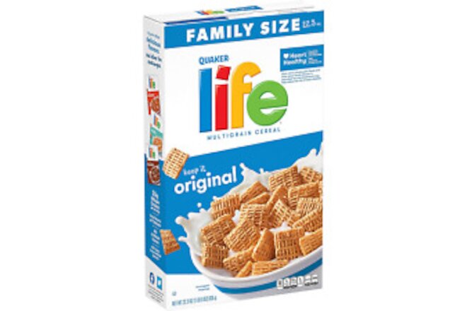 Life Original Cereal, 22.3OZ Box