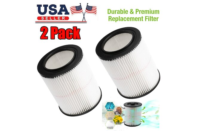 2xReplacement Cartridge Filter for Shop Vac Craftsman 9-17816 Wet Dry Air Filter