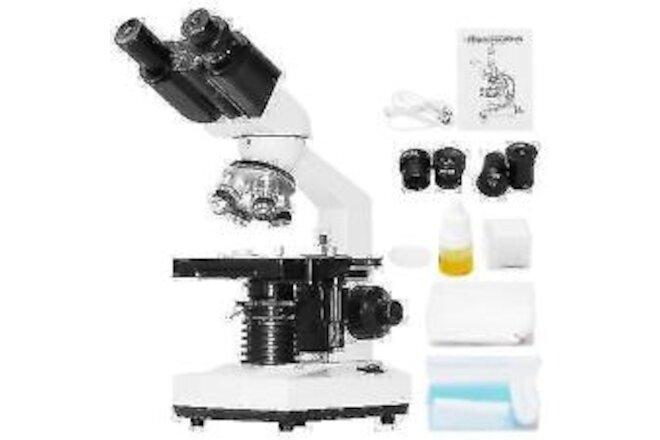 Professional Grade Binocular Compound Microscope Eyepieces 40X-2000X