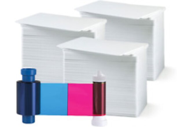 Magicard MA300YMCKO Color Ribbon - YMCKO - 300 Prints Premium CR80 30 Mil Graphi