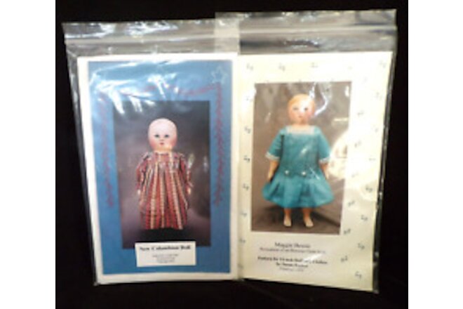 Susan Fosnot Doll Patterns 2002 New Columbian Doll 2003 Maggie Bessie New