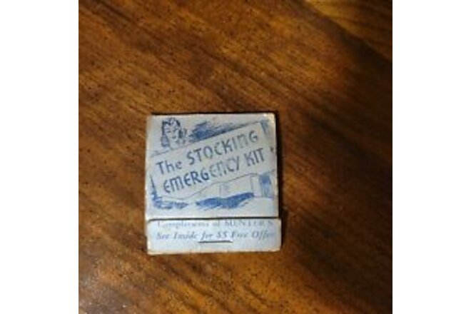 Vintage The Stocking Emergency Kit