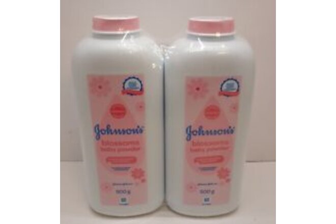 Johnson's Baby Powder Blossom TALC 500g / 17.6 oz (Pack of 2)