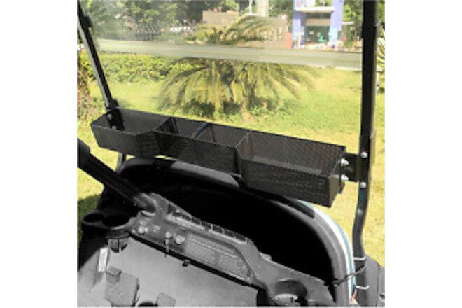 Golf Cart Front Inner Basket Dash Storage/Tray Organizer for Club Car Ds(2000-Up